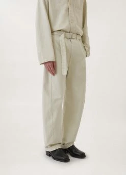 Lemaire-UK TWISTED BELTED PANTS Women