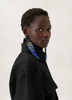 Lemaire-UK PEARLS CASCADE EARRINGS Women