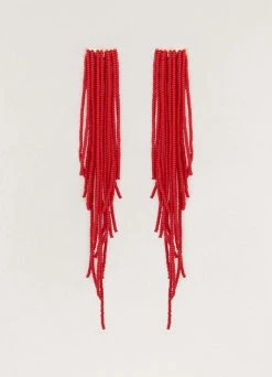 Lemaire-UK PEARLS CASCADE EARRINGS