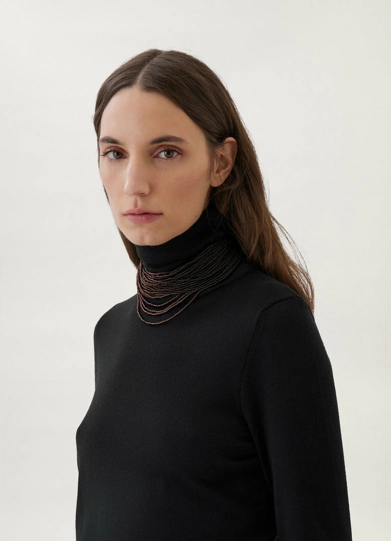 Lemaire-UK PEARLS TORSADE NECKLACE