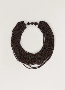 Lemaire-UK PEARLS TORSADE NECKLACE