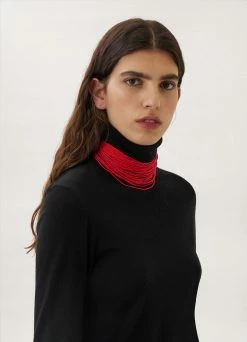 Lemaire-UK PEARLS TORSADE NECKLACE