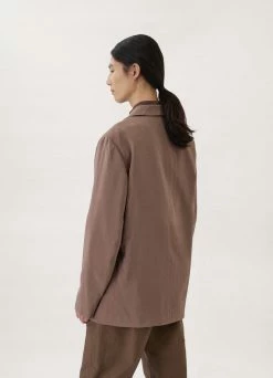 Lemaire-UK BELTED DOUBLE BREASTED JACKET Women