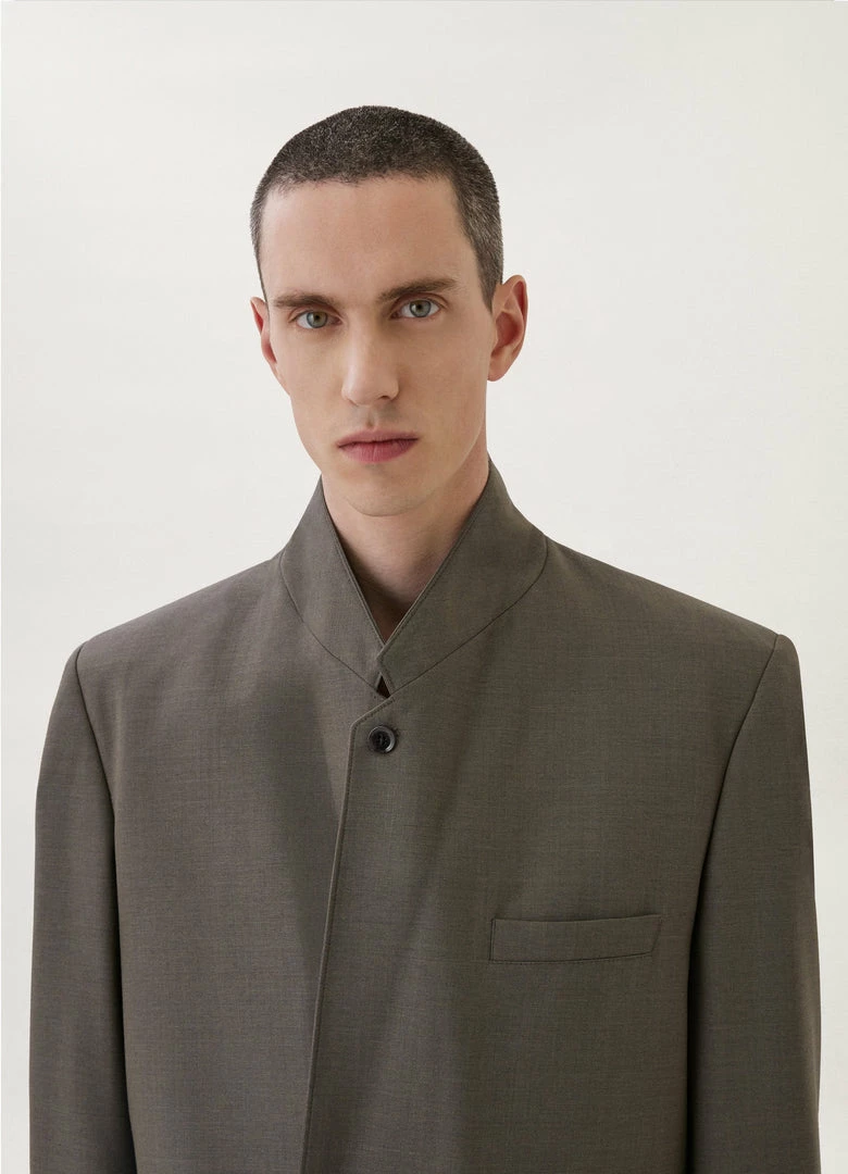 Lemaire-UK BOXY DOUBLE BREASTED BLAZER Men