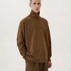 Lemaire-UK HIGH COLLAR SWEATSHIRT Men