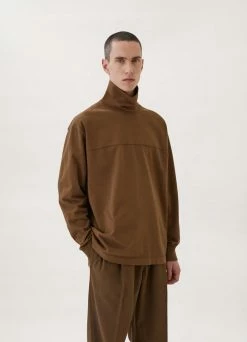 Lemaire-UK HIGH COLLAR SWEATSHIRT Men