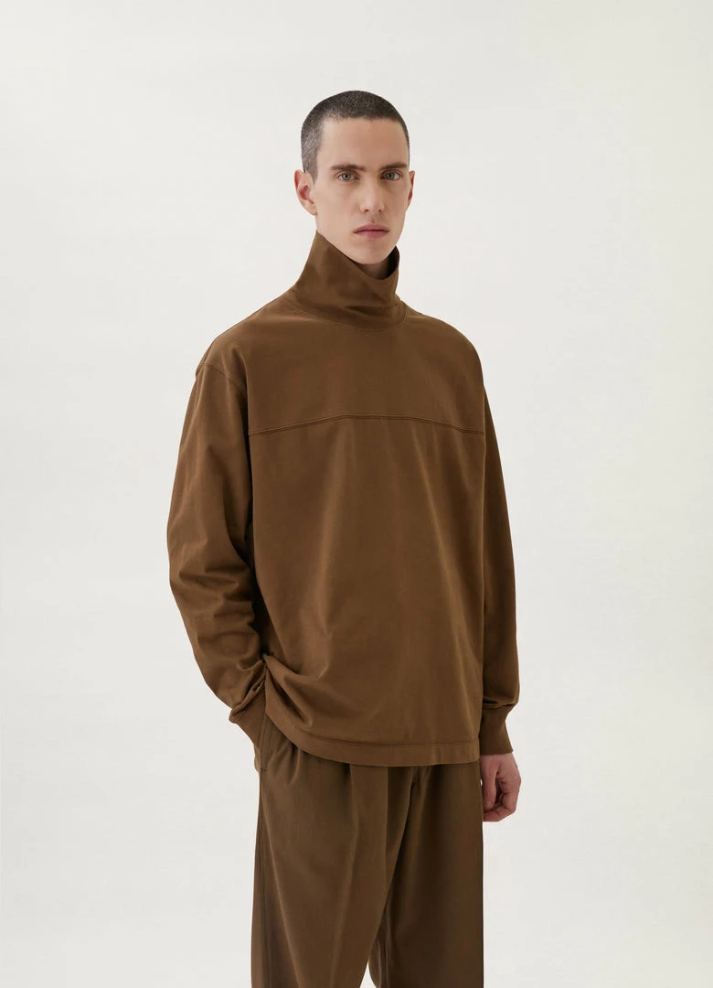 Lemaire-UK HIGH COLLAR SWEATSHIRT Men