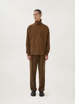 Lemaire-UK HIGH COLLAR SWEATSHIRT Men