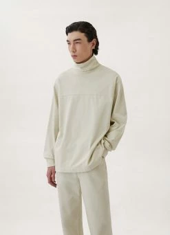 Lemaire-UK Men HIGH COLLAR SWEATSHIRT