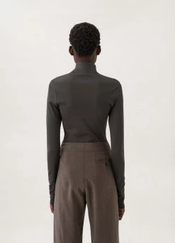Lemaire-UK Women SECOND SKIN HIGH NECK TOP