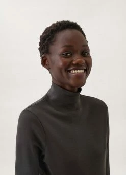 Lemaire-UK Women SECOND SKIN HIGH NECK TOP