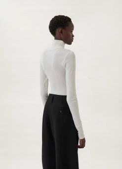 Lemaire-UK SECOND SKIN HIGH NECK TOP