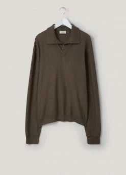 Lemaire-UK TROMPE L'OEIL POLO SHIRT