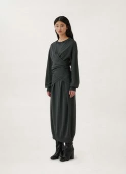 Lemaire-UK WRAP DRESS