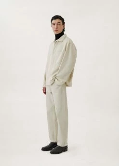 Lemaire-UK STAND COLLAR OVERSHIRT