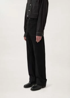 Lemaire-UK DENIM SAILOR PANTS