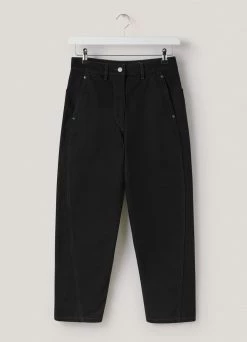 Lemaire-UK DENIM TWISTED PANTS Women