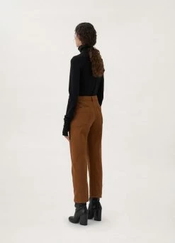 Lemaire-UK DENIM TWISTED PANTS Women
