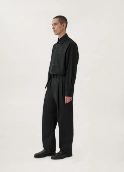 Lemaire-UK LOOSE PLEATED PANTS Men