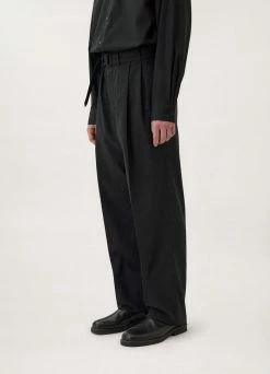 Lemaire-UK LOOSE PLEATED PANTS Men