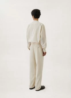 Lemaire-UK LOOSE PLEATED PANTS Men