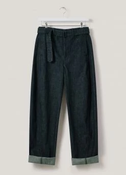 Lemaire-UK TWISTED BELTED PANTS Women