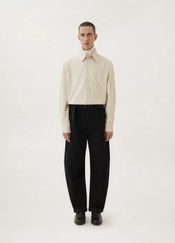 Lemaire-UK TWISTED BELTED PANTS Women