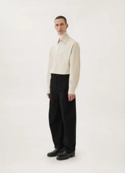 Lemaire-UK TWISTED BELTED PANTS Women