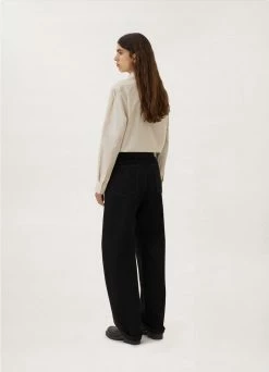Lemaire-UK TWISTED BELTED PANTS Women