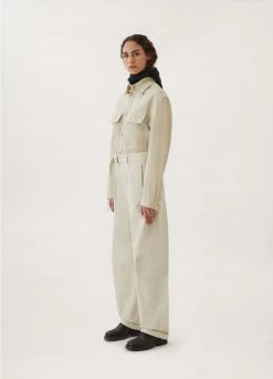 Lemaire-UK TWISTED BELTED PANTS Women