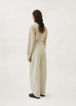 Lemaire-UK TWISTED BELTED PANTS Women