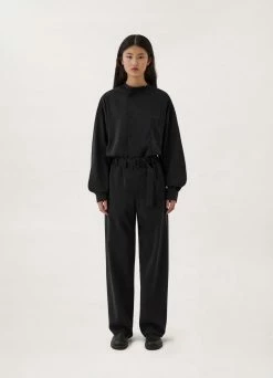 Lemaire-UK SOFT BELTED PANTS Women