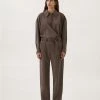 Lemaire-UK SOFT BELTED PANTS
