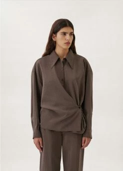 Lemaire-UK TWISTED SHIRT