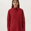 Lemaire-UK Women SHIRT WITH SLITS