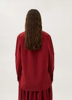 Lemaire-UK Women SHIRT WITH SLITS