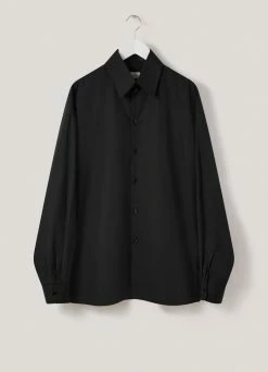 Lemaire-UK REGULAR COLLAR TWISTED SHIRT