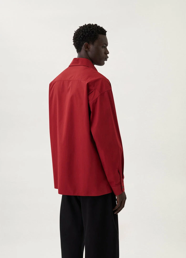 Lemaire-UK Men REGULAR COLLAR TWISTED SHIRT