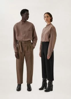 Lemaire-UK ASYMMETRIC SHIRT Women