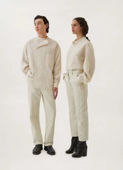 Lemaire-UK ASYMMETRIC SHIRT