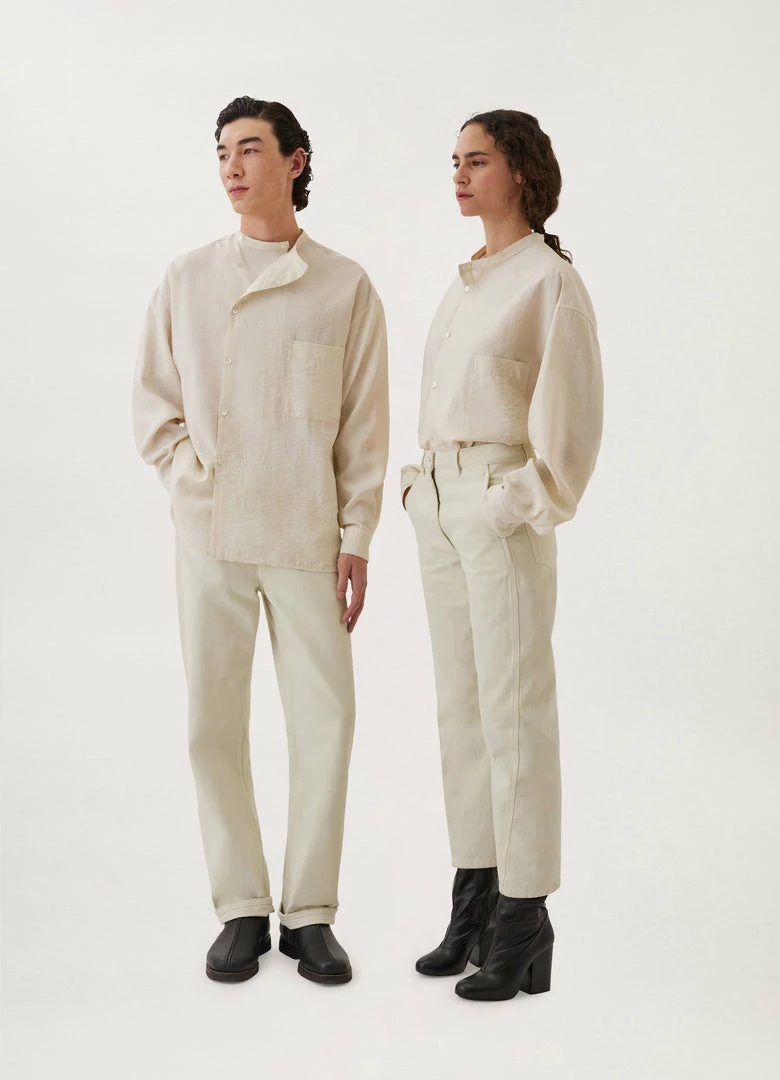 Lemaire-UK ASYMMETRIC SHIRT