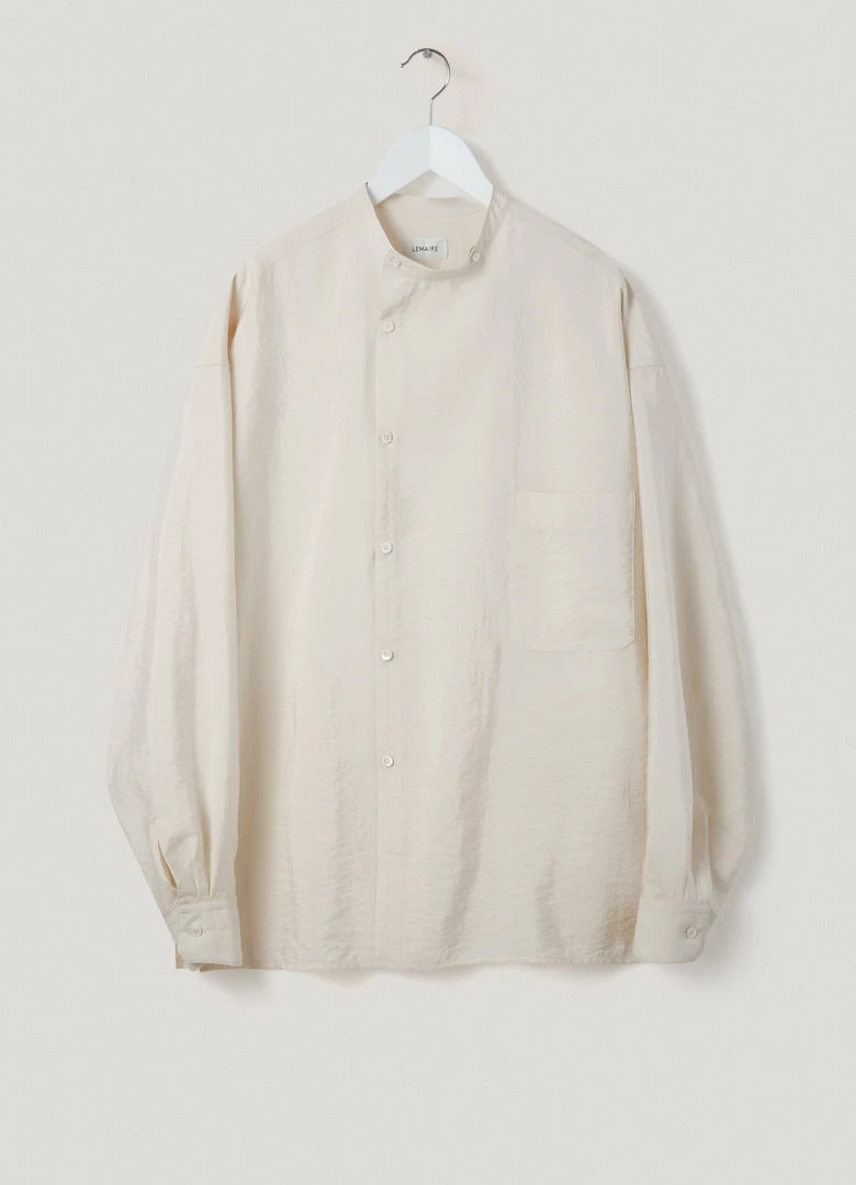 Lemaire-UK ASYMMETRIC SHIRT