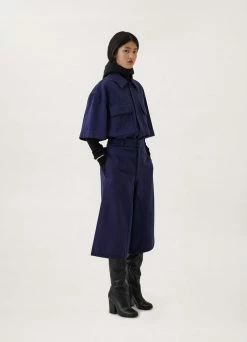 Lemaire-UK SHORT SLEEVE DENIM SHIRT