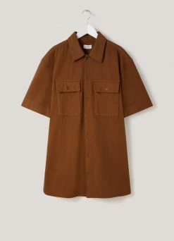 Lemaire-UK SHORT SLEEVE DENIM SHIRT Women