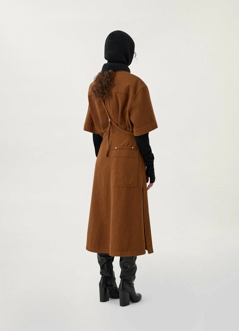 Lemaire-UK Women APRON DENIM SKIRT