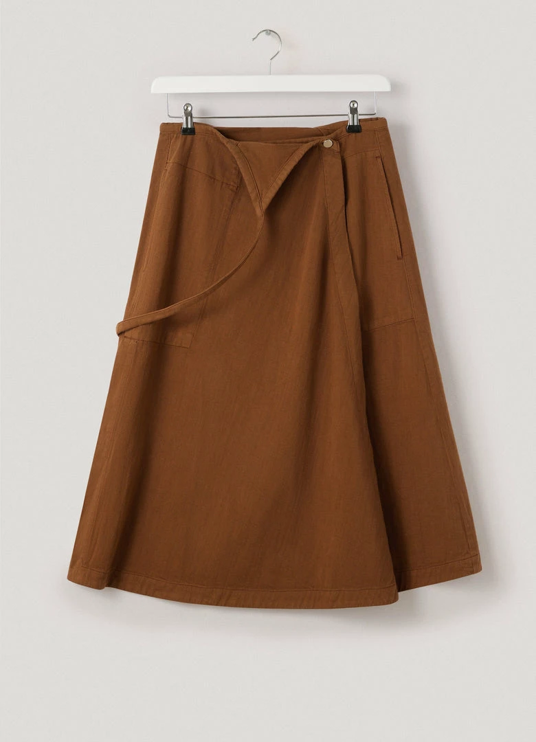 Lemaire-UK Women APRON DENIM SKIRT