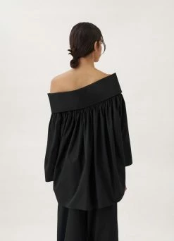 Lemaire-UK BARE SHOULDER BLOUSE Women