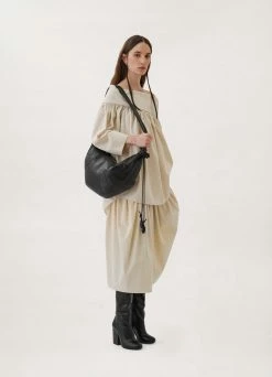 Lemaire-UK BARE SHOULDER BLOUSE