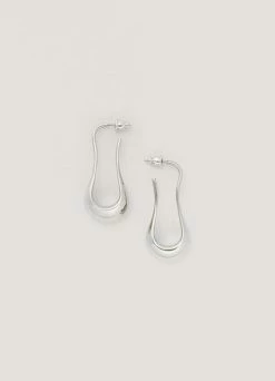 Lemaire-UK SHORT DROP EARRINGS