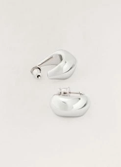 Lemaire-UK CURVED MINI DROP EARRINGS Women